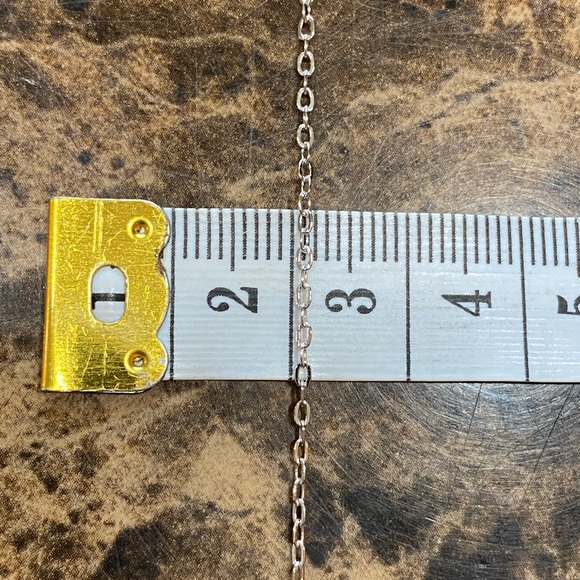 💥BEAUTIFUL SKY BLUE TOPAZ CZ SILVERTONE NECKLACE - Picture 6 of 7